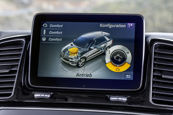 Mercedes-Benz GLE AMG GLE 63 konfiguration screen