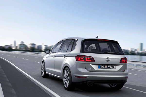 Volkswagen Golf Sportsvan back