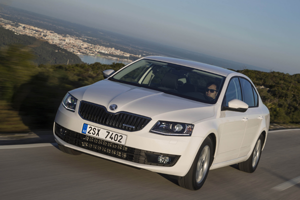 SKODA produceert 500000 exemplaren Octavia driving