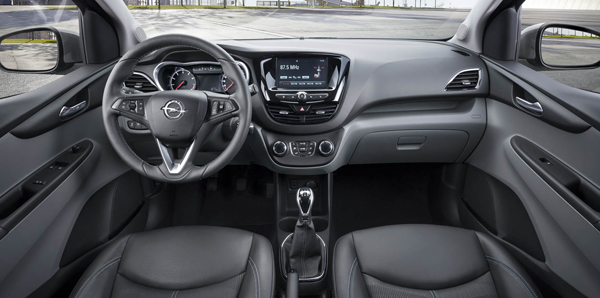 Nieuwe Opel KARL dash