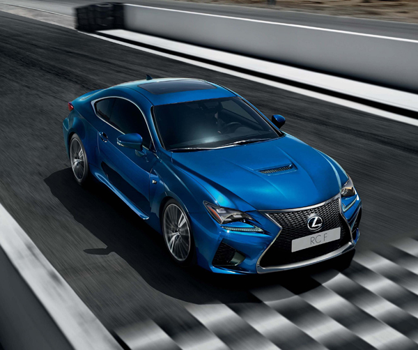 Lexus RC F nieuwe icoon geprijsd top