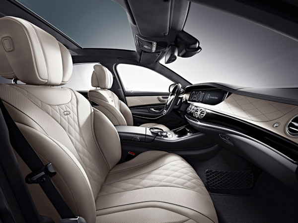 Mercedes-Benz S-Klasse nieuwe uitvoeringen interieur