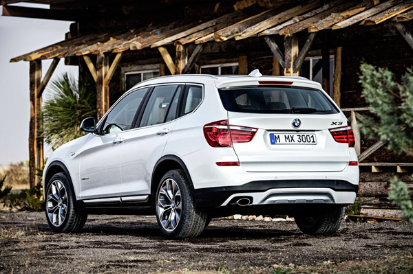 Vernieuwde BMW X3 back house