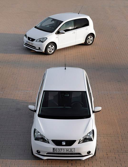 SEAT Mii Ecofuel aardgasauto top