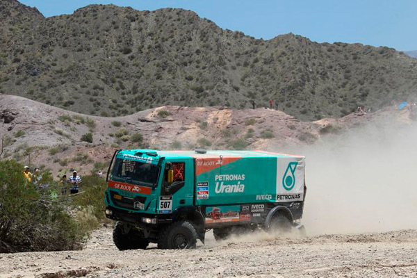 IVECO Stacey DAKAR 2014 etappe 3