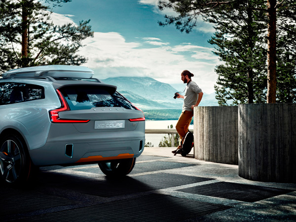 Volvo Concept XC Coupe guy camera