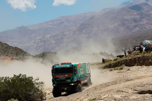 De Rooy DAKAR2014 ADUA etappe 4 action