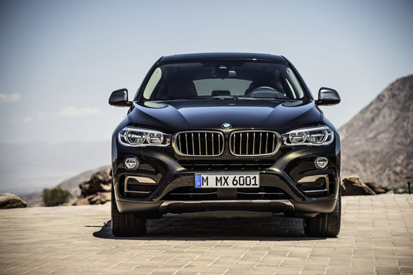 Nieuwe generatie BMW X6 front