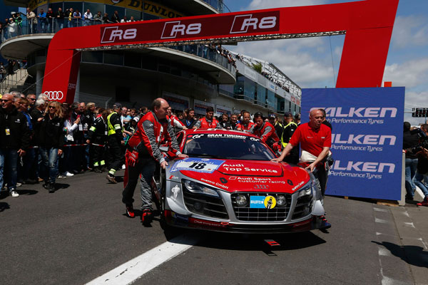 Audi 24 hours Nurburgring grid