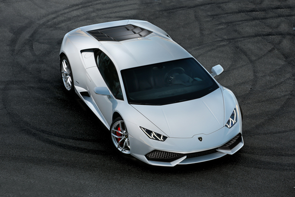 Lamborghini Huracan geprijsd front top