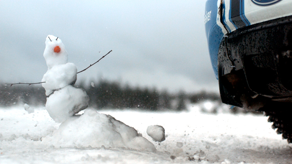 Ford FiestaST Rallycross snowdoll