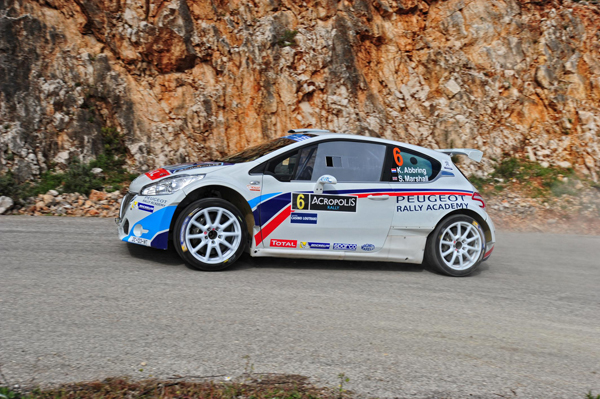 Kevin Abbring Acropolis Rally action3