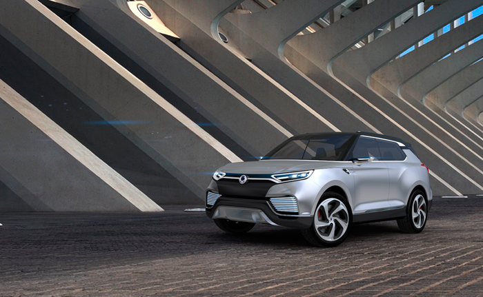 SsangYong XLV concept header