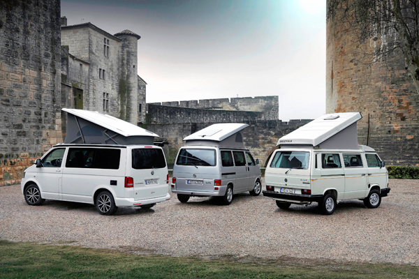 Volkswagen Camper models castle