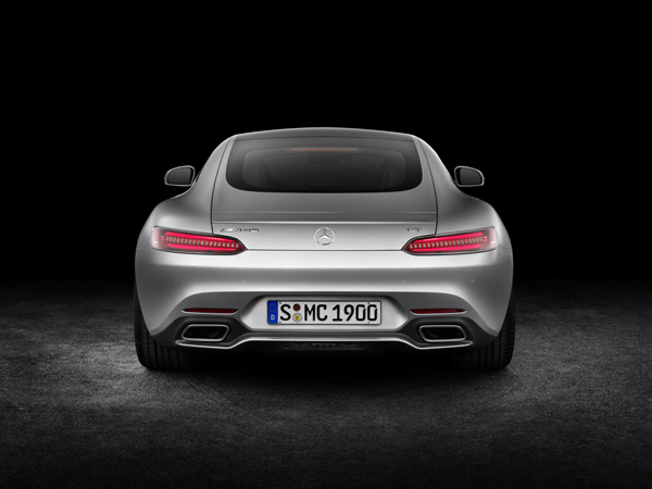 Nieuwe Mercedes-AMG GT grey back