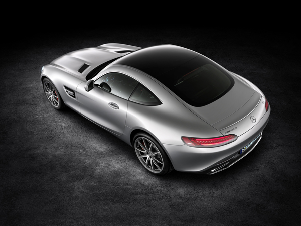 Nieuwe Mercedes-AMG GT grey back top