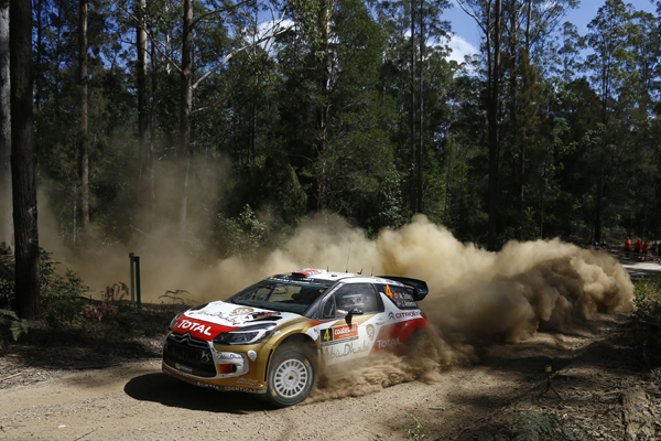 Citroen DS3 Mads Ostberg WTCC Australie 2014