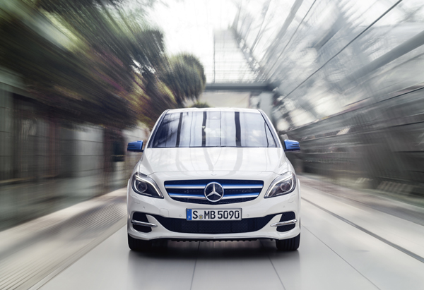 Nieuwe Mercedes-Benz B-Klasse electric front