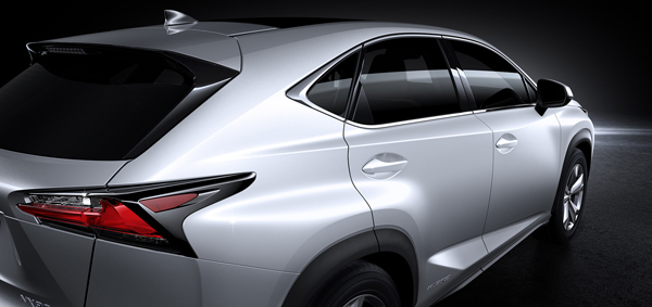 Striking Lexus NX 300h prominent Paris Motor Show detail2