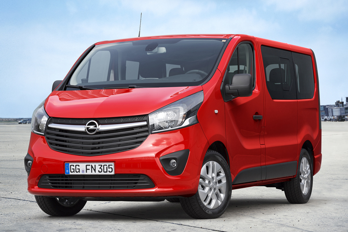 Nieuwe Opel Vivaro Combi header