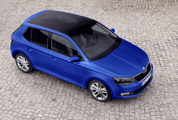 Nieuwe SKODA Fabia in Paris top header