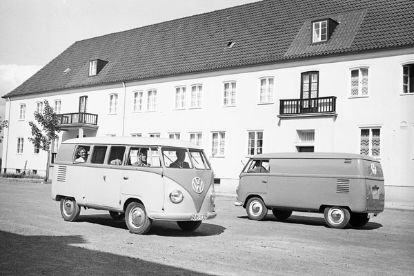 Volkswagen T1 bus en gesloten bestel