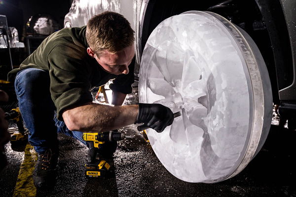 Lexus NX Ice Wheels making