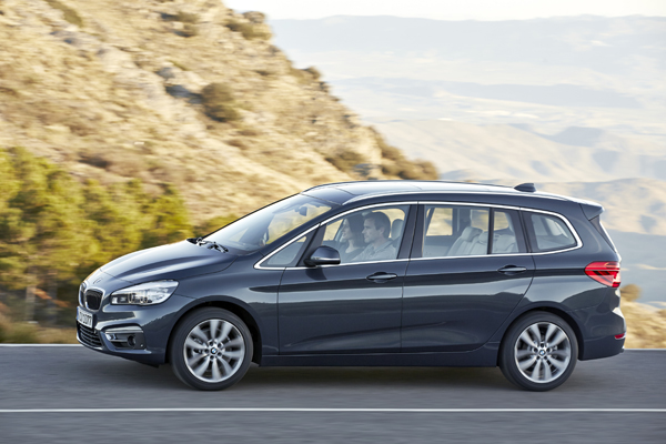 Nieuwe BMW 2 Serie Gran Tourer side