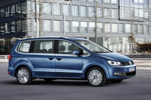 Volkswagen Sharan zij voor