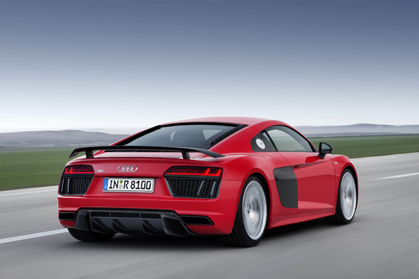 Nieuwe Audi R8 V10 back