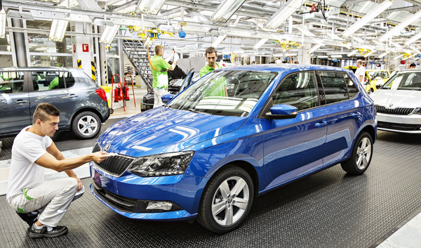 SKODA Fabia veiligst in segment construction