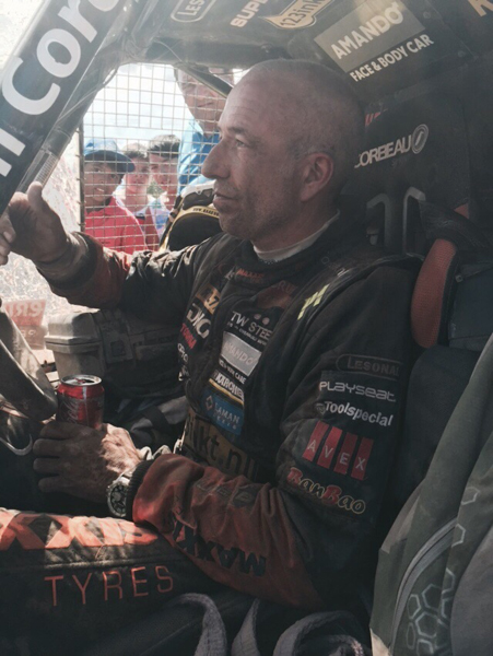 Tom Coronel Maxxis Dakar etappe10 cockpit