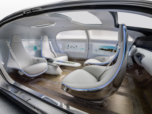 Mercedes F 015 Luxury in Motion interieur