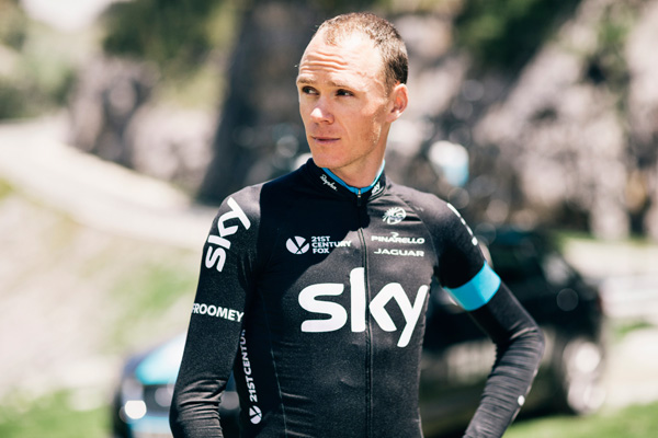 Jaguar Team Sky Chris Froome