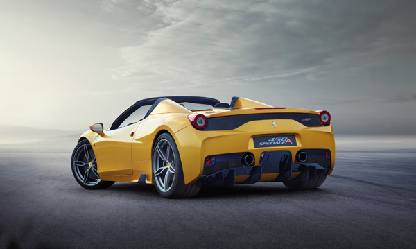 Ferrari 458 Speciale back