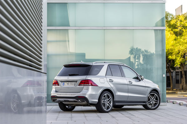 Mercedes-Benz GLE AMG GLE 63 back grey still