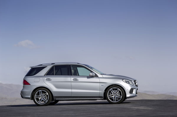 Mercedes-Benz GLE AMG GLE 63 side grey