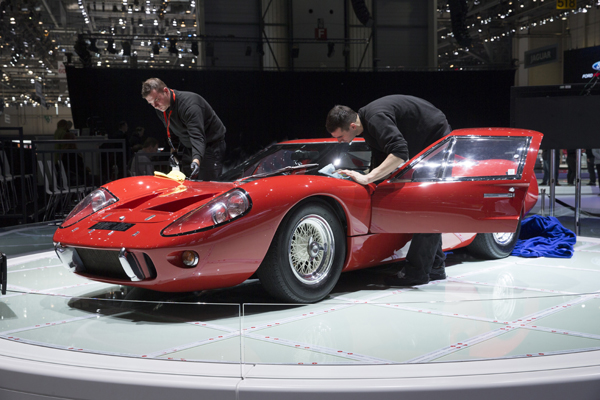 Ford GT Geneva Rehearsals