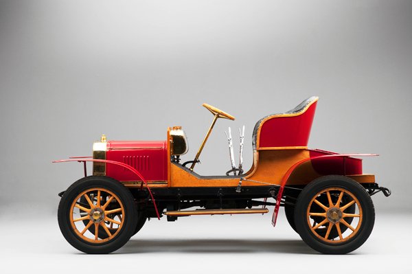 SKODA L-K Voiturette A 1905 side