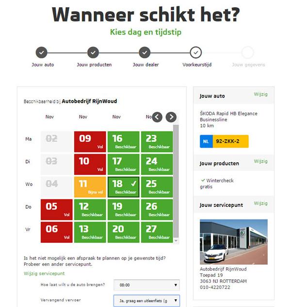 Novembermaand Wintercheckmaand plannen