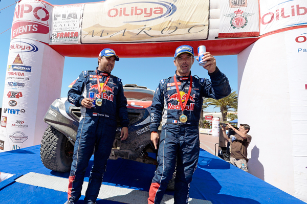 Peugeot DAKAR Marokko Loeb 2