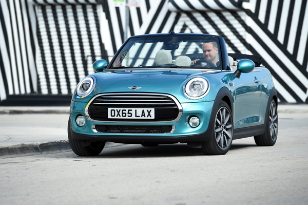 Nieuwe MINI Cooper Cabrio front