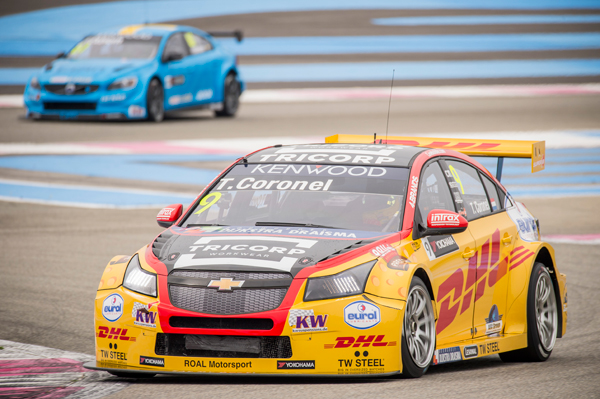 Tom Coronel WTCC Chevrolet Frankrijk dynamic