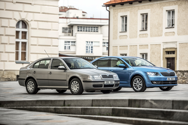 Skoda Octavia oldnew