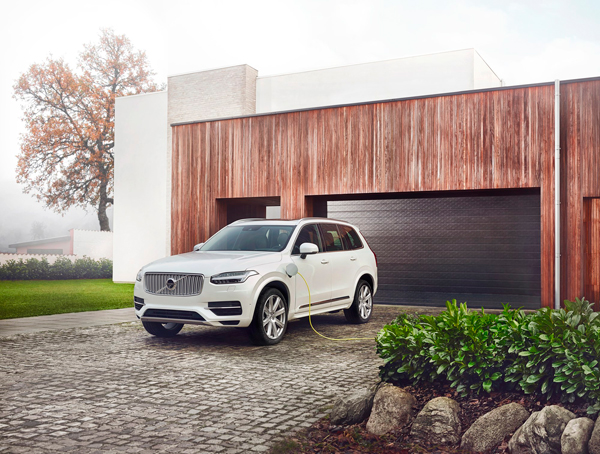 Nieuwe Volvo XC90 charging