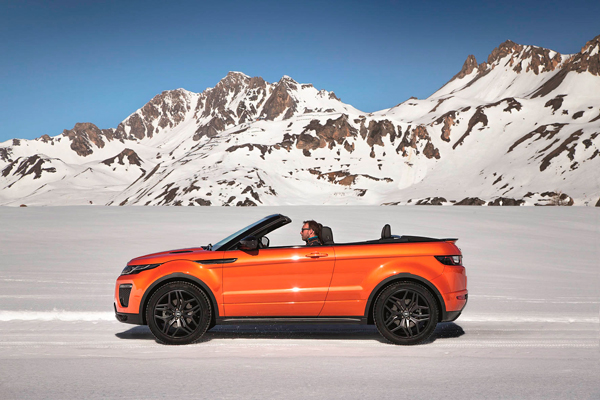 Range Rover Evoque 500000 production cabrio