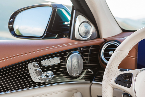 Nieuwe Mercedes E-Klasse interieur detail