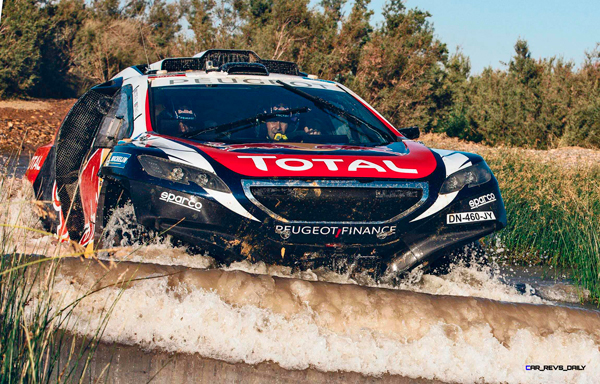 2016 Peugeot 2008 DKR water