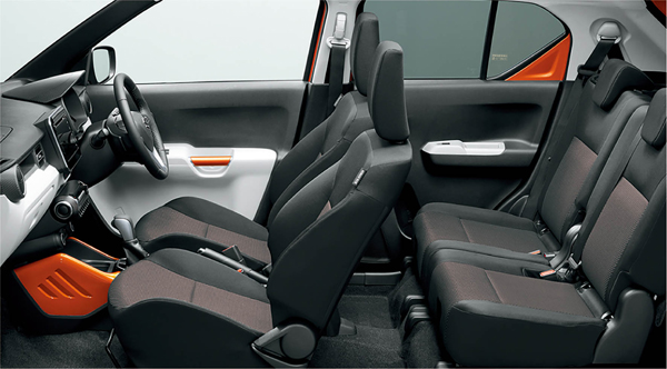 Nieuwe Suzuki Ignis interieur