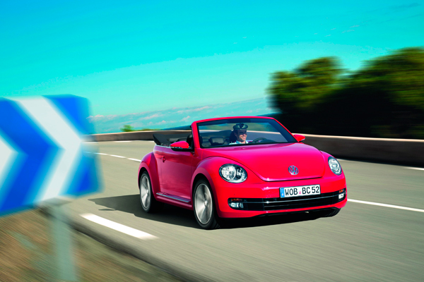 Volkswagen Beetle cabrio dynamic